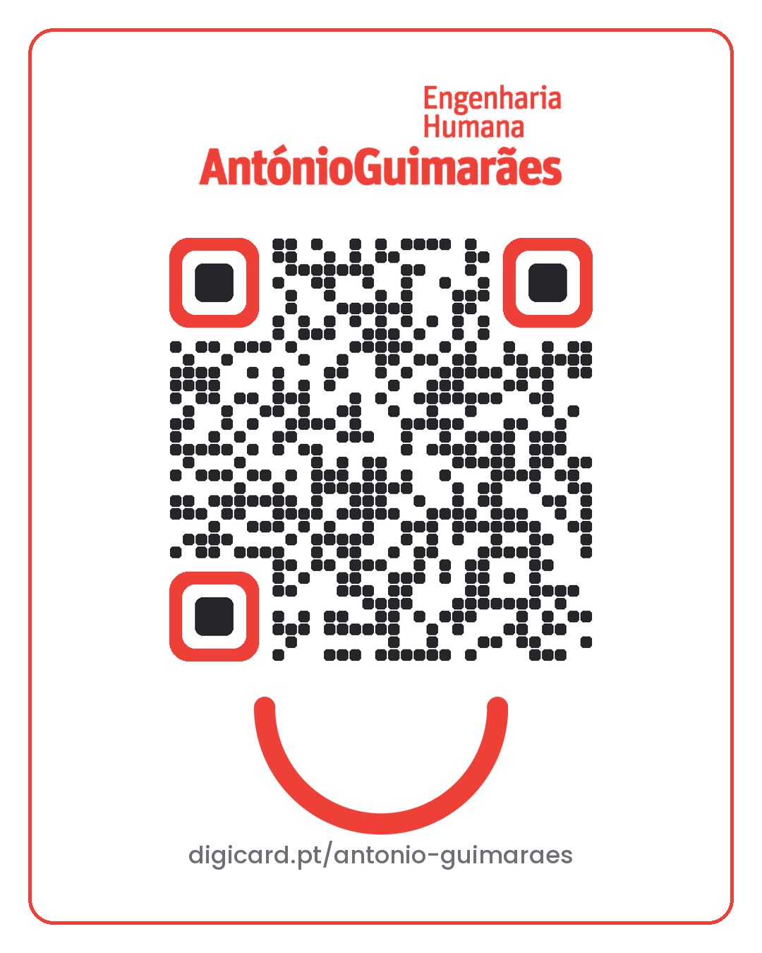 QR code do cartão digital de António Guimarães