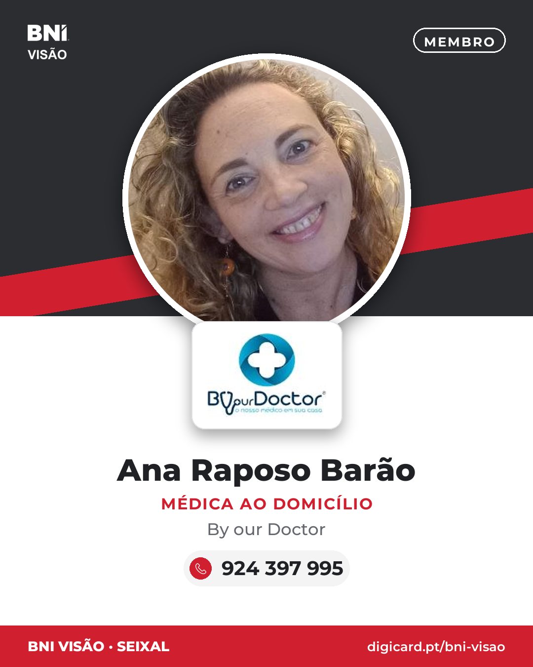 Ana Raposo Barão · Médica ao Domicílio · By our Doctor