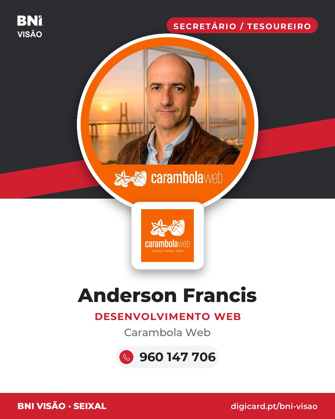 Anderson Francis · Desenvolvimento Web · Carambola Web