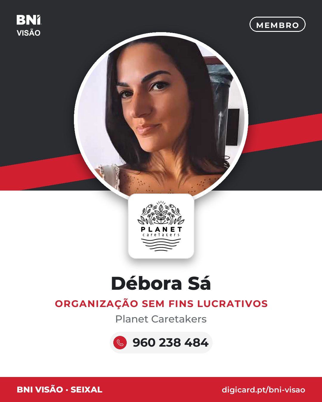 Débora Sá · Organização sem fins lucrativos · Planet Caretakers