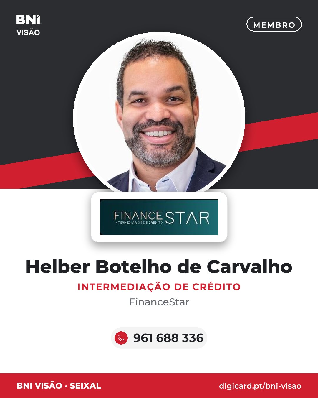 Helber Botelho de Carvalho · Intermediação de Crédito · FinanceStar