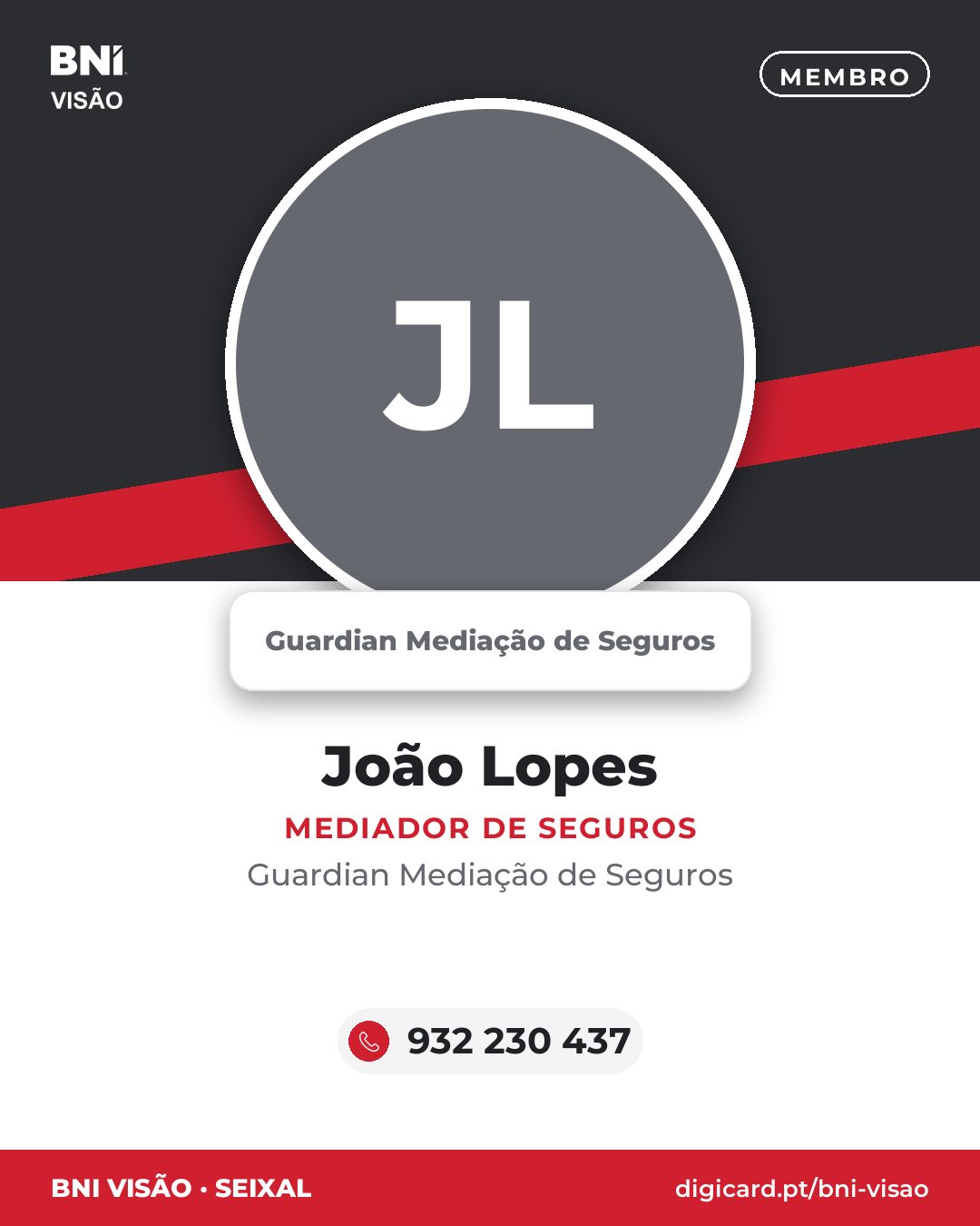 João Lopes · Mediador de Seguros · Guardian Mediação de Seguros