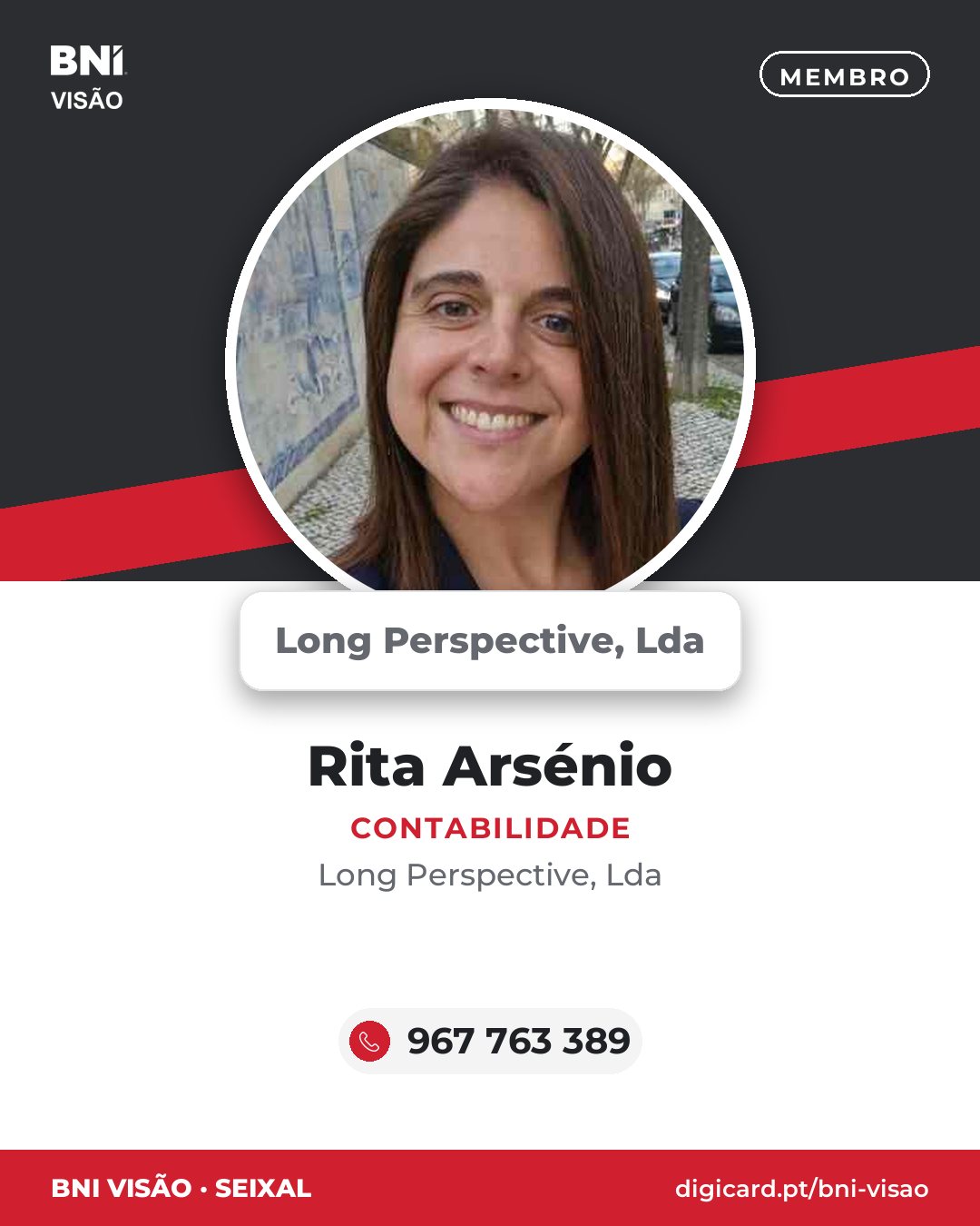 Rita Arsénio · Contabilidade · Long Perspective, Lda
