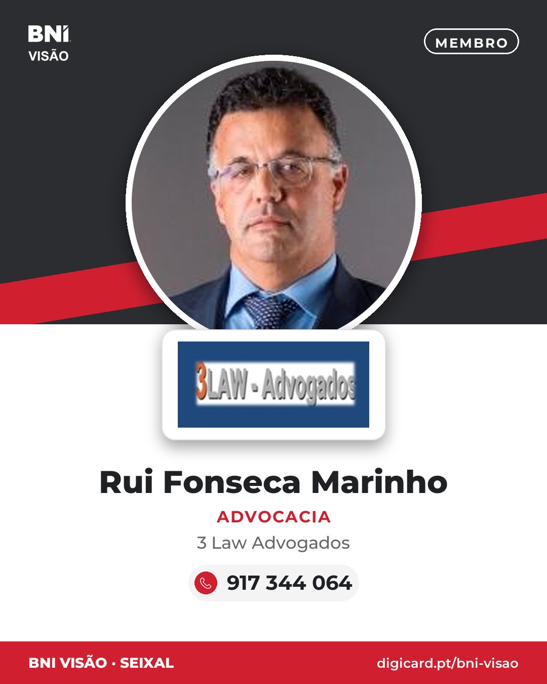 Rui Fonseca Marinho · Advocacia · 3 Law Advogados