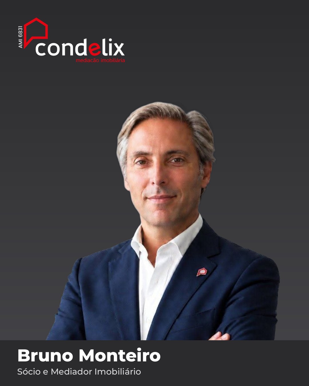 Bruno Monteiro, Sócio e Mediador Imobiliário na Condelix
