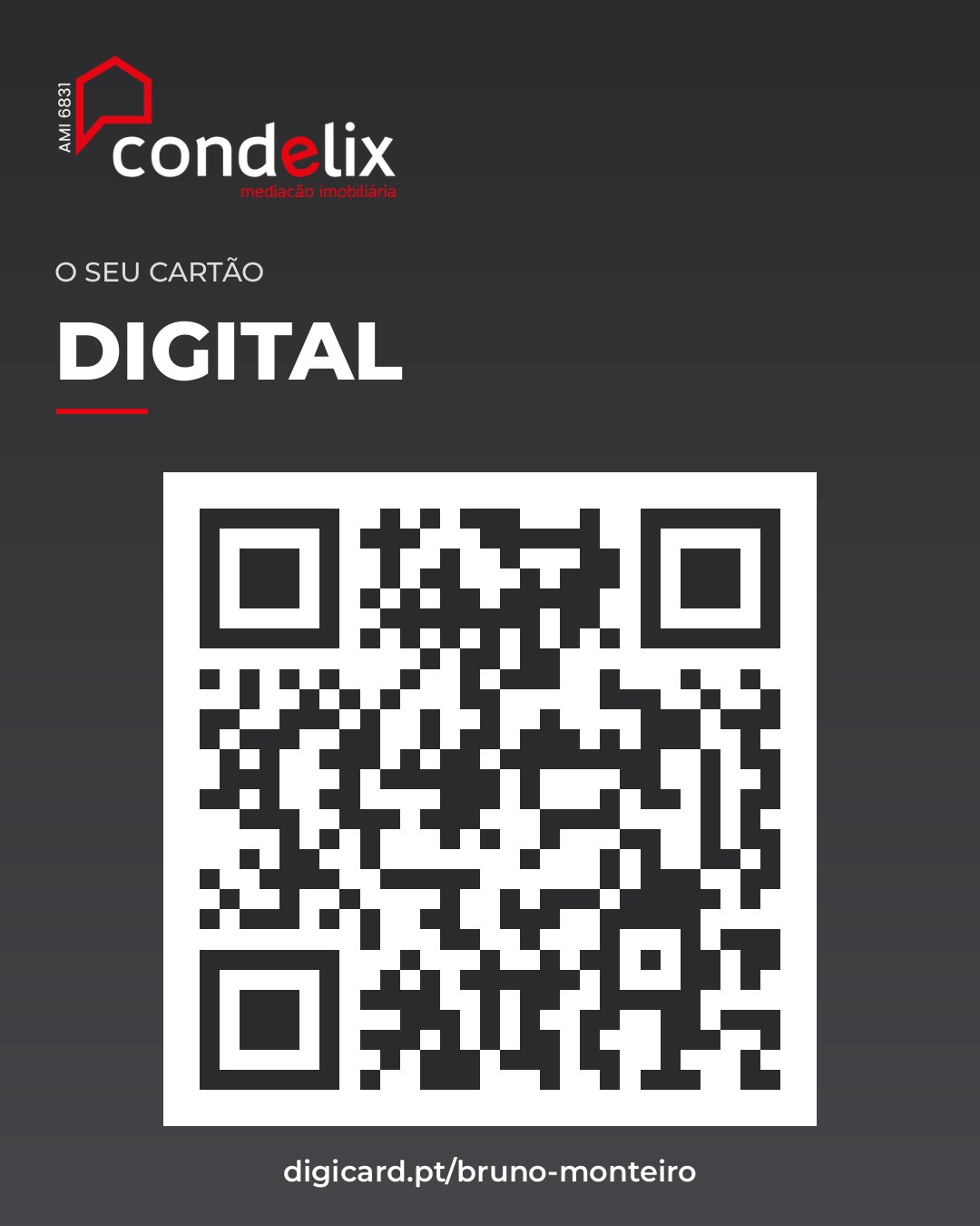 QR code do cartão digital de Bruno Monteiro