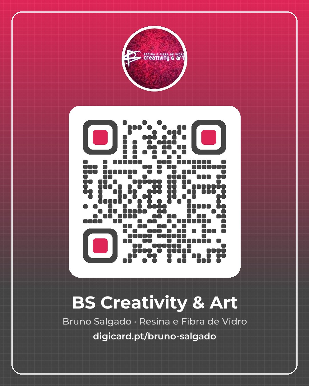 QR code do cartão digital da BS Creativity & Art