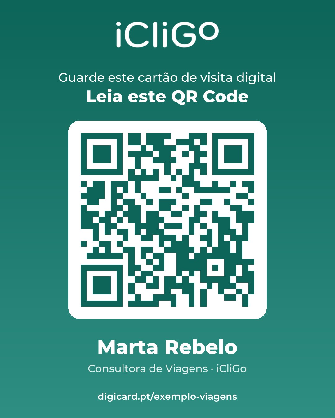 QR code do cartão digital de Marta Rebelo