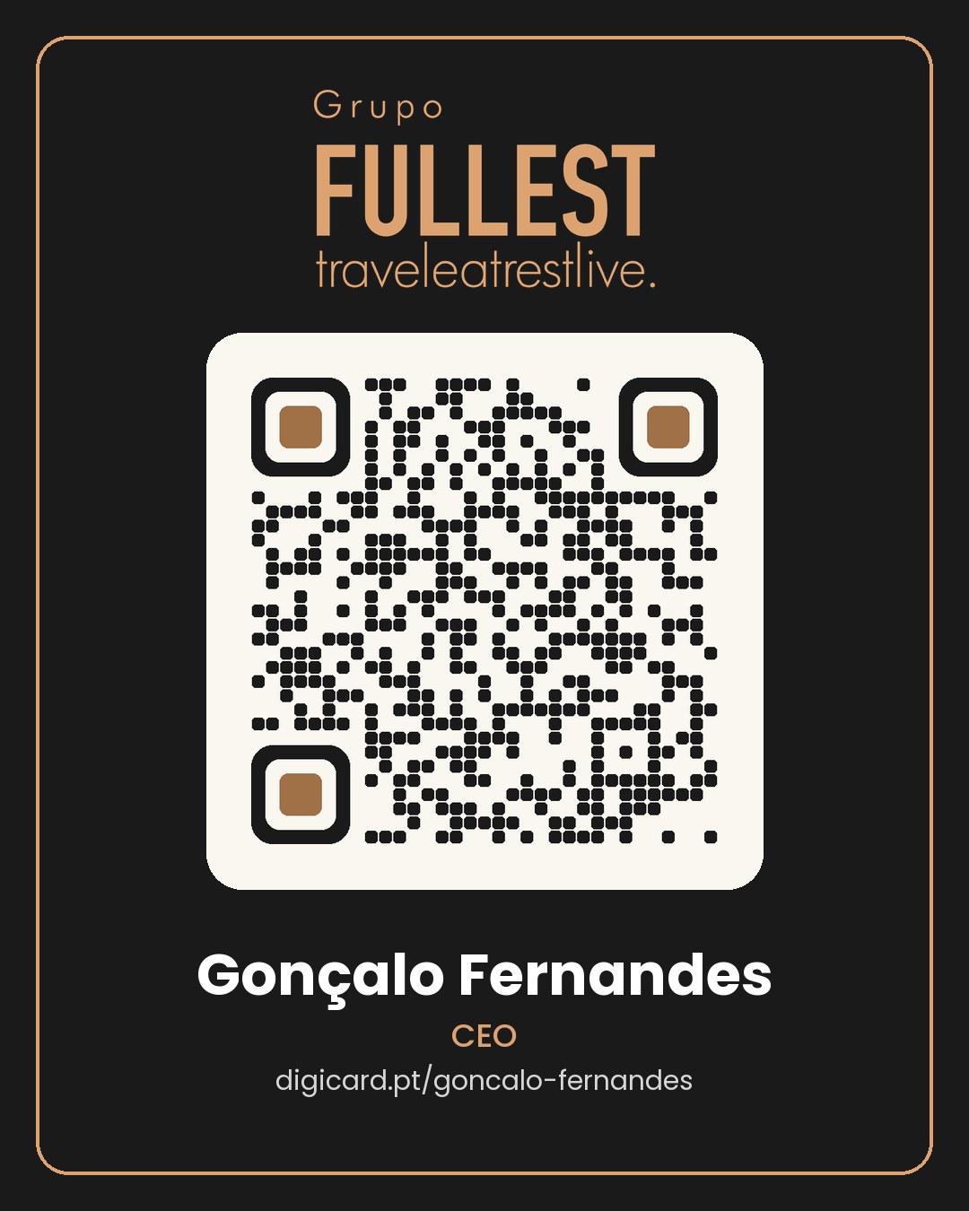 QR code do cartão digital de Gonçalo Fernandes