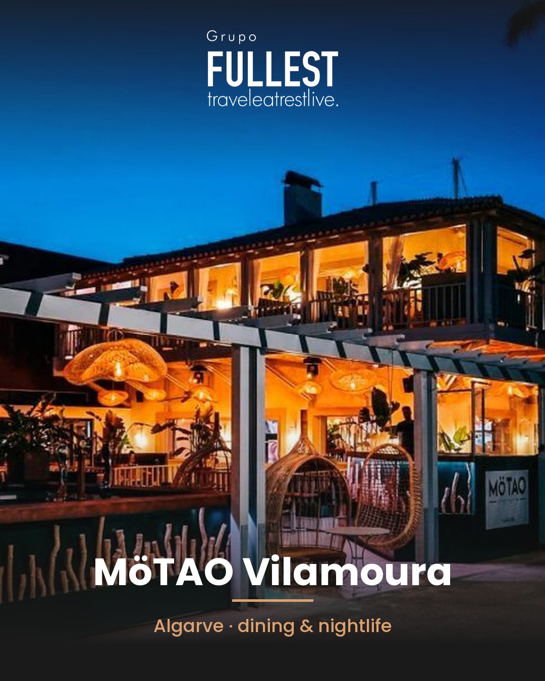 MöTAO Vilamoura, dining & nightlife no Algarve