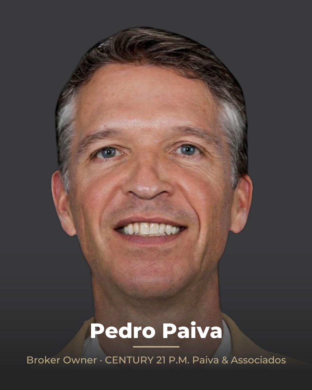 Pedro Paiva, Broker Owner da CENTURY 21 P.M. Paiva & Associados