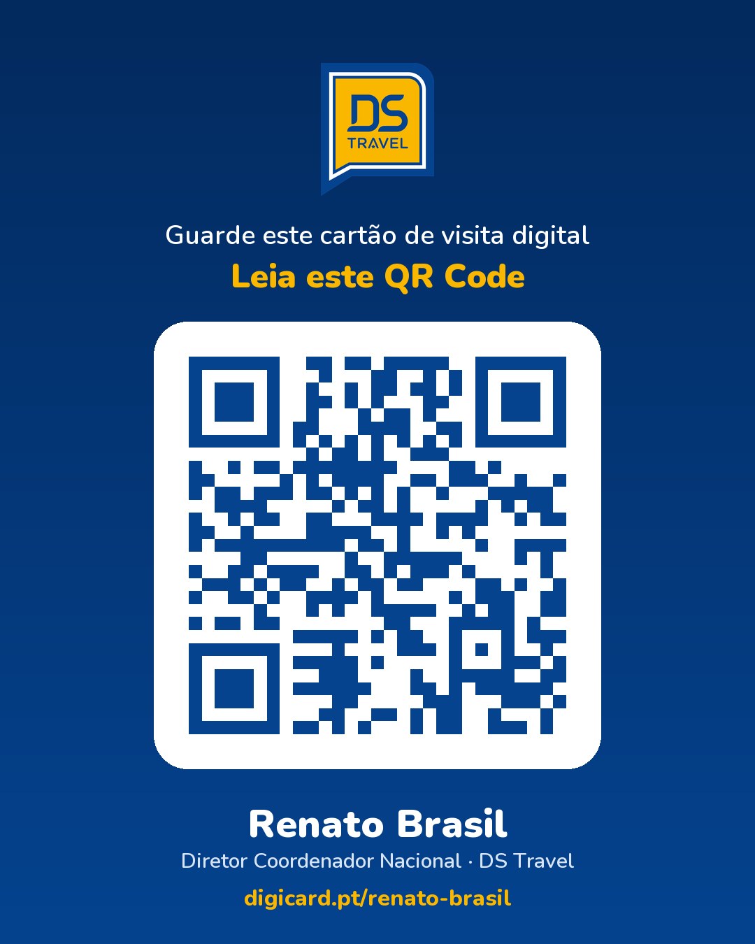 QR code do cartão digital de Renato Brasil