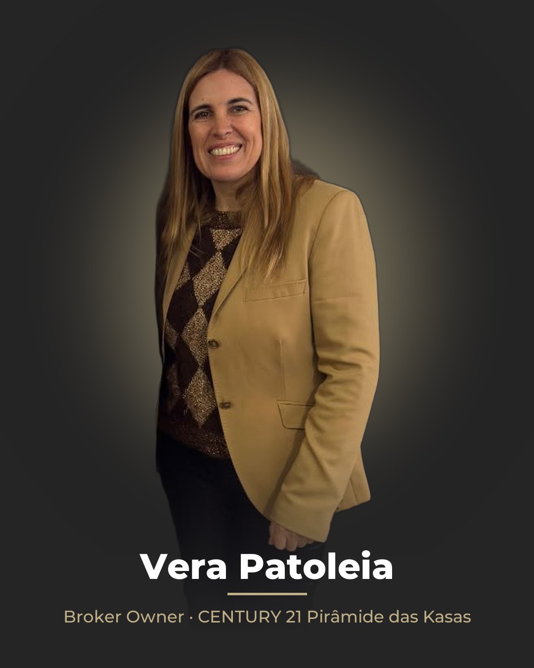 Vera Patoleia, Broker Owner da CENTURY 21 Pirâmide das Kasas
